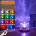 RGB Water Ripple Night Light — 16 Colors, USB Powered